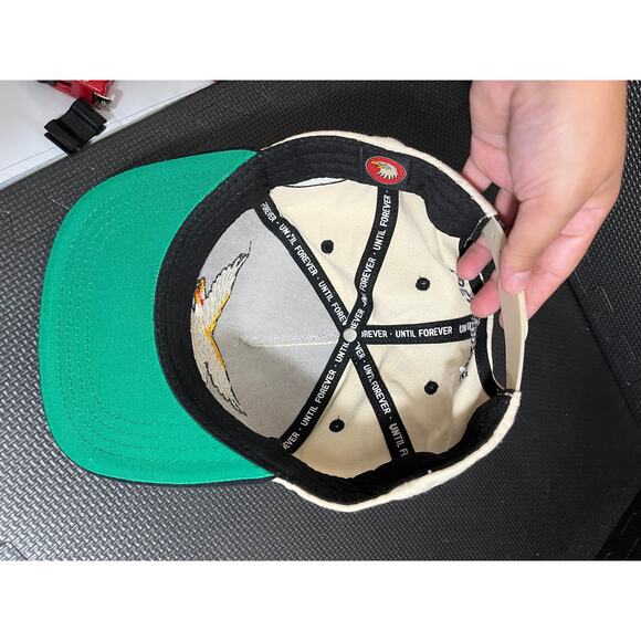 Men cream eagle snap back until forever Indestructible streetwear cap adjustable - Picture 6 of 7